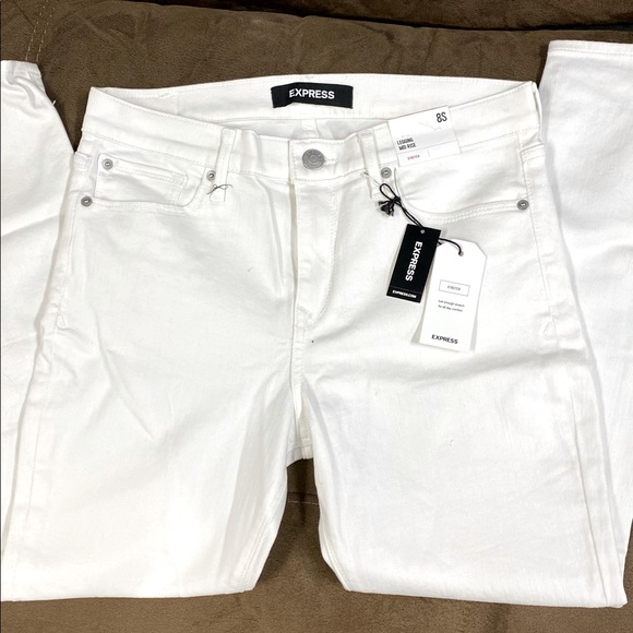 Express white jeans